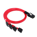 SFF-8087 a SATA 7pin Cable de adaptador femenino